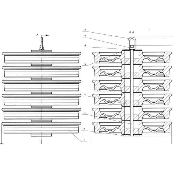 ER7 Material 650mm Railway Wagon Wheels AAR Standard Customize