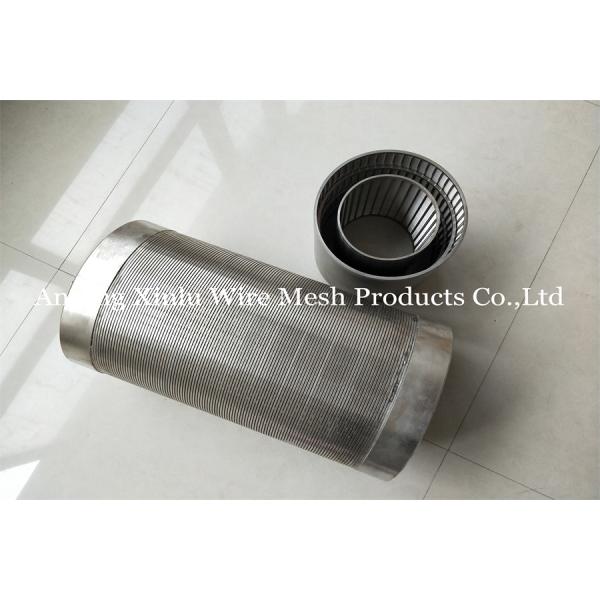Non Clogging Continuous Slot Screen Cylinder For Continuous Centrifuge