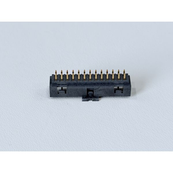 2.00mm Pitch 2×13 Pin Header Connector, Dual-Row PCB Through-Hole Electronic Connector, Gold-Plated Terminals, Signal & Power Transmission