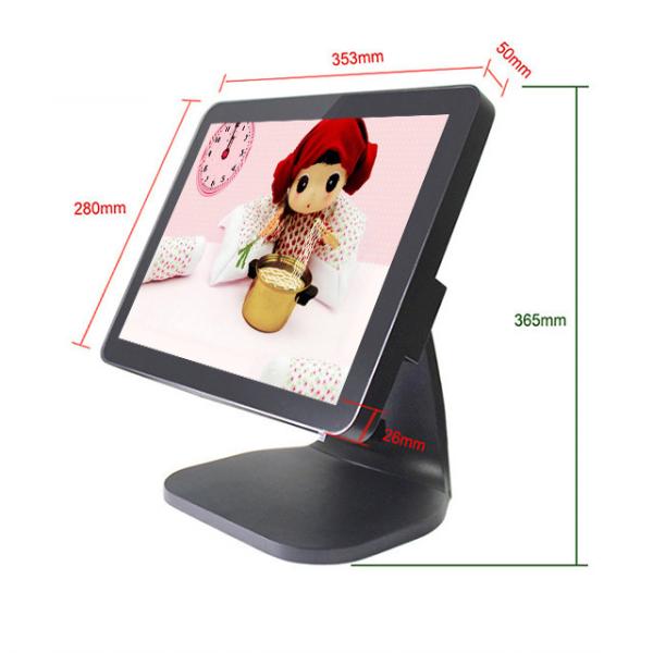 Electronic All In One  Android Tablet Pos System Point Of Sale With PC Stand