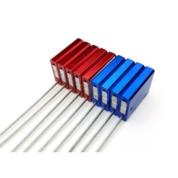 US-CC151 Adjustable Self Locking Cable Security Seals With 300mm Exposed Length
