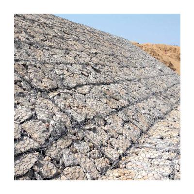 Retaining Wall Galvanized River Mattress Woven Wire Mesh Hexagonal Stone Box for Sale