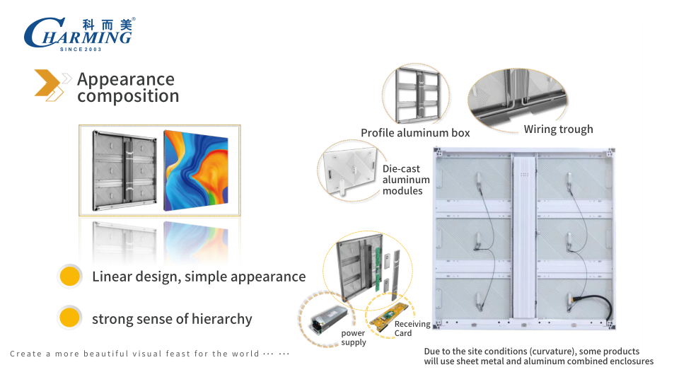 Latest Arc-Capable P10 Outdoor LED Display with High Contrast & 90° Corner Splicing, IP65 Rated