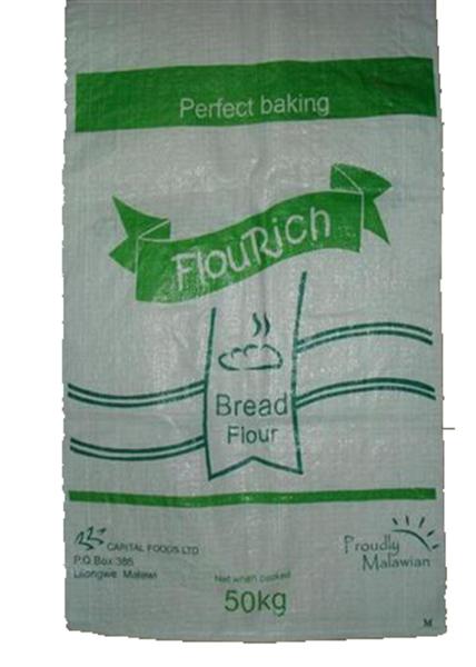 Virgin PP Woven Polypropylene Packaging Bags for Packing Flour , Sugar , Seeds