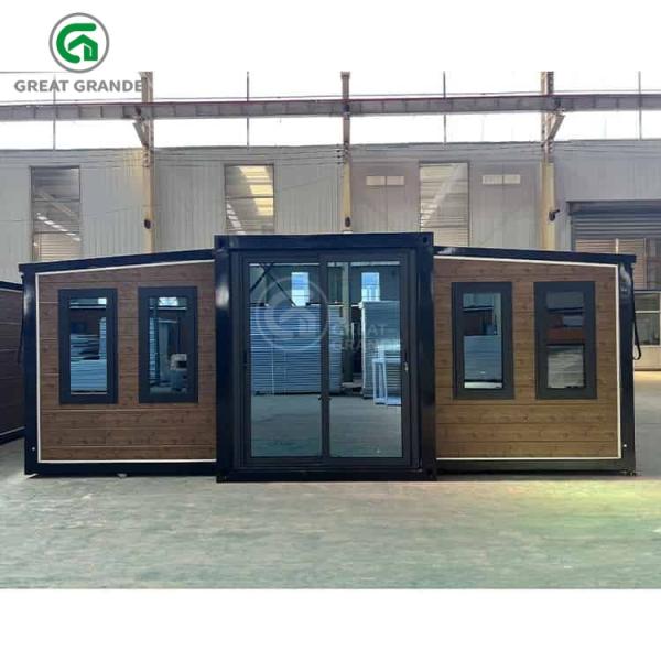 20FT Prefab Steel Home Gray Easy Assembled Modular Home Manufacturer