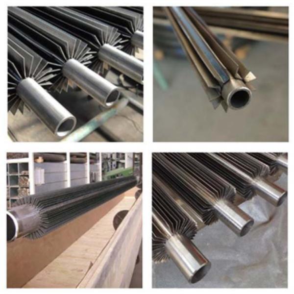 DELLOK High Frequency Welded Longitudinal Finned Tube Polishing