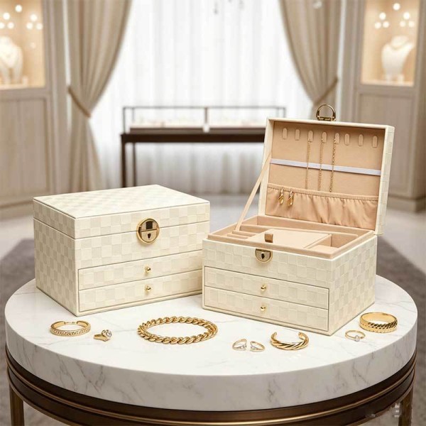 Wholesale Custom Luxury Jewelry Gift Box with Premium Material and Exquisite Workmanship
