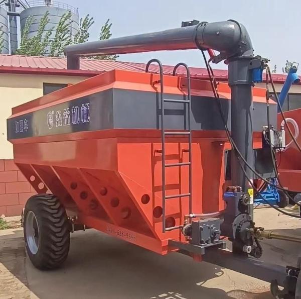 Agricultural Dry Fertilizer Cart 360 Degree Lifting For Grain Transportation