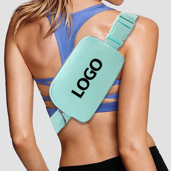 Wholesale Custom Logo Men's Shoulder Slanted Bag New Big Capacity Women Nylon Crossbody Chest Bag Waist Pack