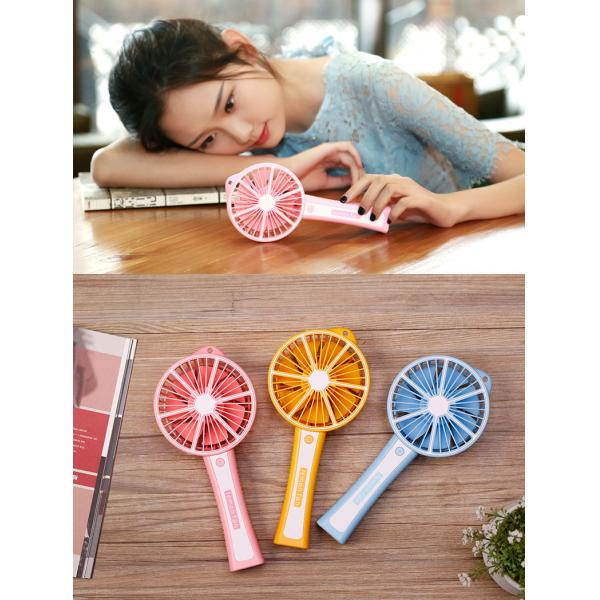 Lemon mini fan,rechargeable usb plastic portable mini electric hand fan