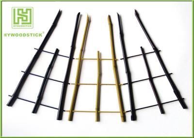Food Grade Colorful Bamboo Flower Sticks For Decoration 250mm Length