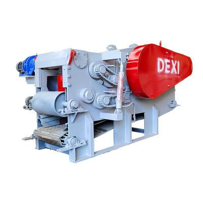 15T/H  GX218 110KW Drum type wood chipper / waste wood chipping machine