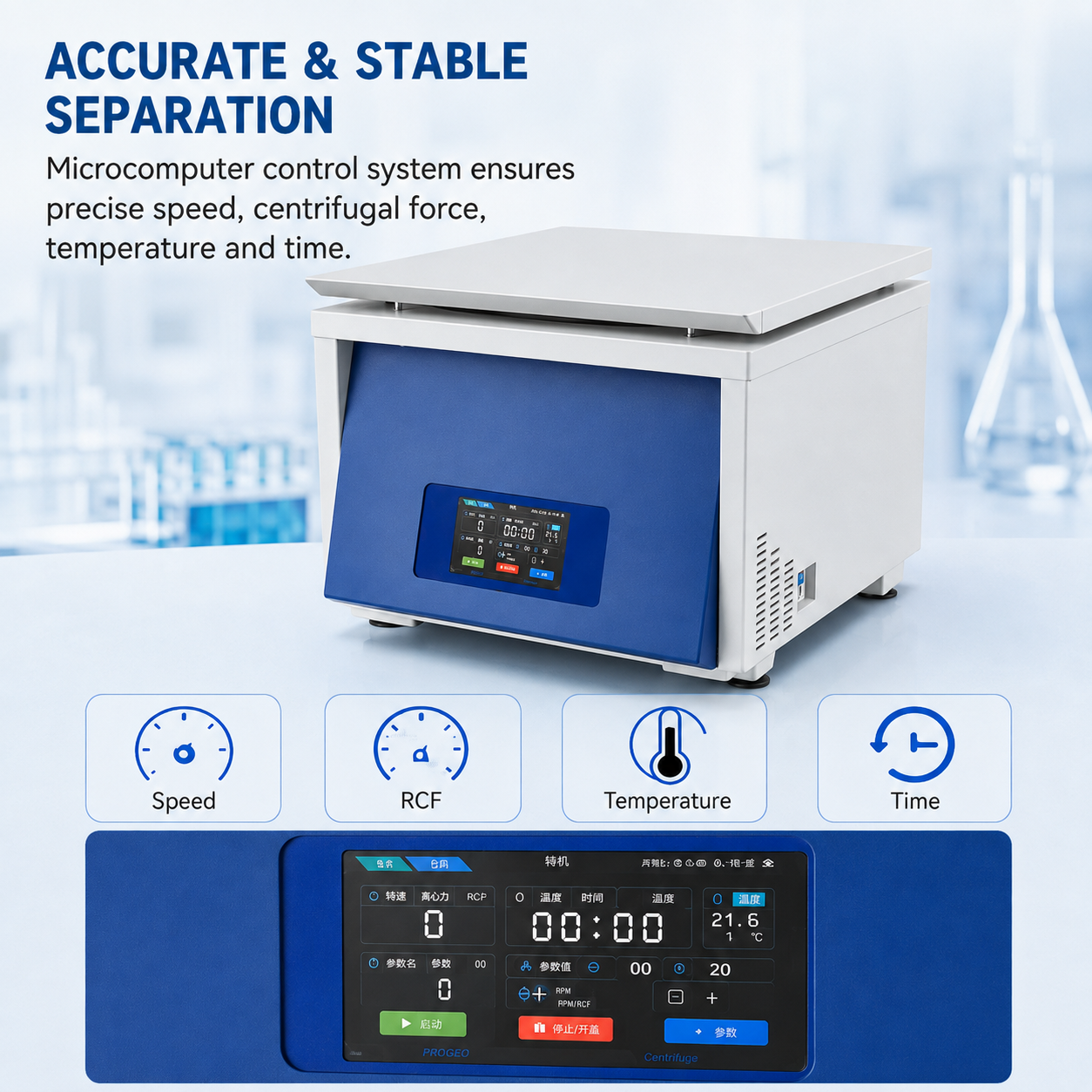 Cenlee Petroleum Water Content Centrifuge 4000rpm Heated Oil Test Machine 4x100ml Centrifuge