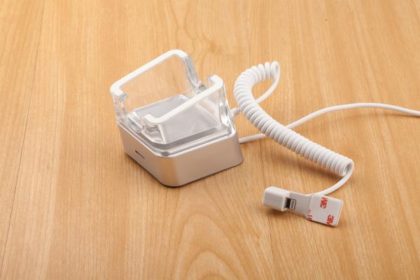 COMER anti theft devices transparent Acrylic Phone Display Stand wholesale from factory with alarm system