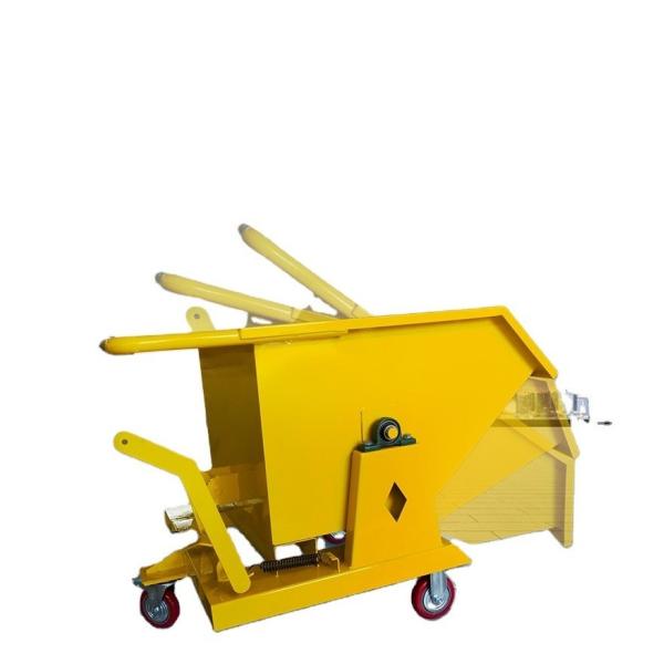 Forklift Self Dumping Hopper Waste Bin Tilt Bucket Tipping Skip Bins Customized