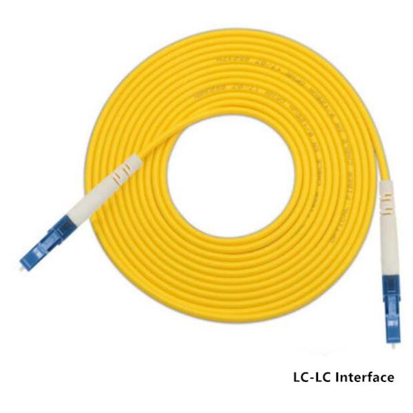 Fibre Jumper Cable Simplex Core optique de mode unitaire de LC-SC FC-ST