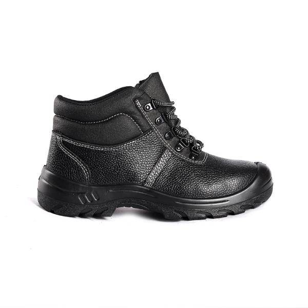 OEM/SHENGJIE Premium Quality Durable Work Shoes Embossed Cow Leather Upper Anti-Static Technology Steel Toe Safety Shoes