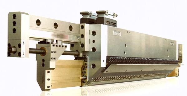 High Speed Plastic Sheet Extrusion Line , Film Coating Die Series For EVA Coating Products
