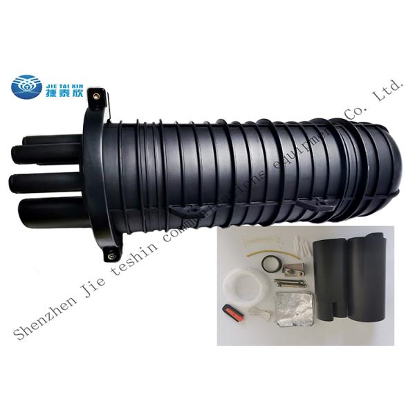 Черная коробка соединения FTTB оптического волокна ядра ABS 144 1 в 6 вне на открытом воздухе