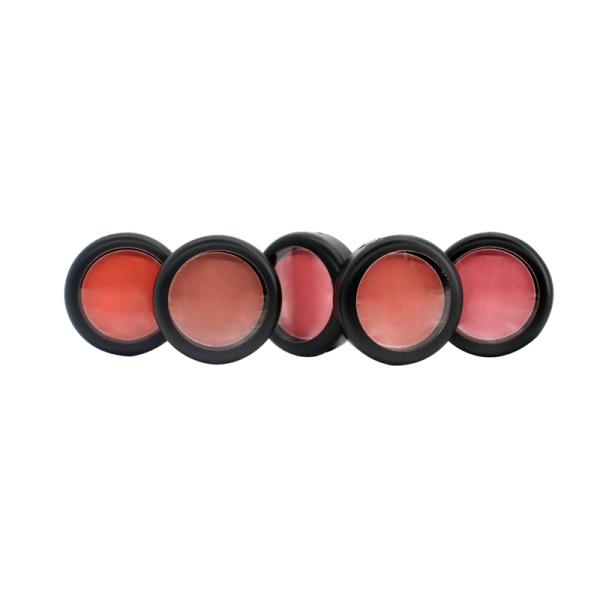 Private Label Single Face Makeup Blush Palette Compact Fashion Fair Cosmetics