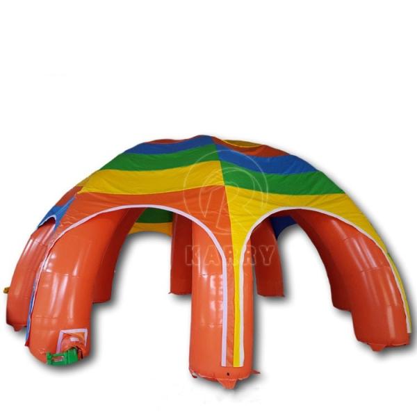 Custom Advertising Inflatable Dome Tent with Hand Painted Printing and Accessories