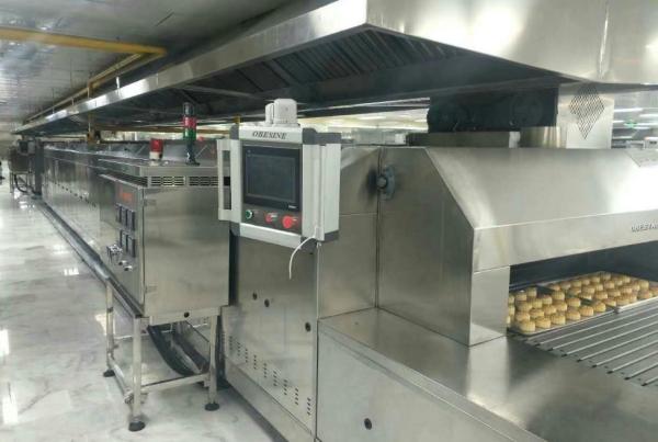 stainless steel bread Industrial Baking Oven ,Gas power cake/bread tunnel oven , bread ovens