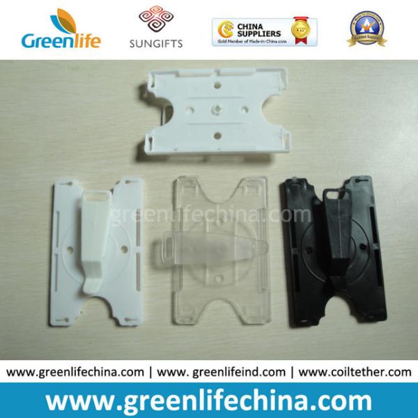 Hot Sale Rotating ID Hard Card Holder or Lanyard Combo