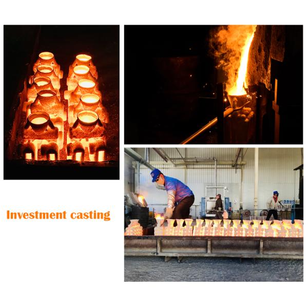 Precision Investment Casting Bearing Seat for Forklift Parts