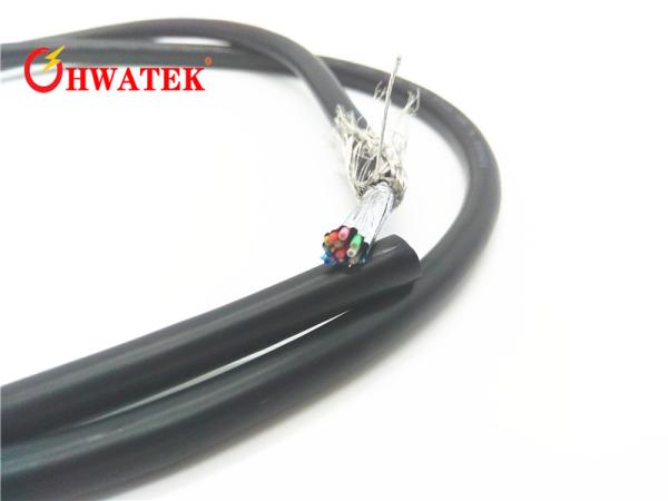 Copper Flexible Cable Shield 1000V PVC Insulation , Multi Core Electrical Cable