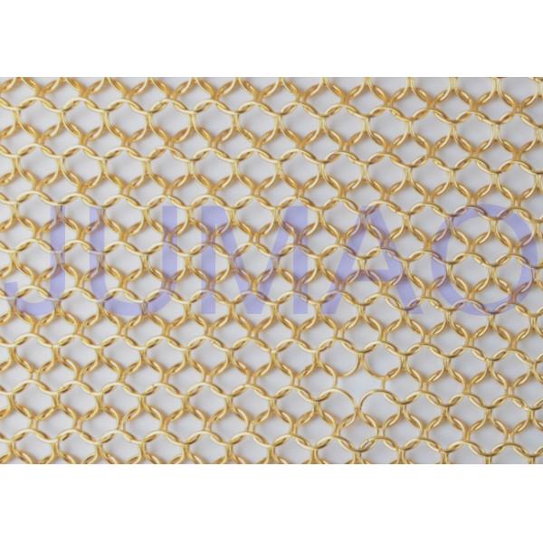 Pink / Purple Office Metal Ring Curtain Spec 1.0 Mm * 8 Mm Fireplace Screens