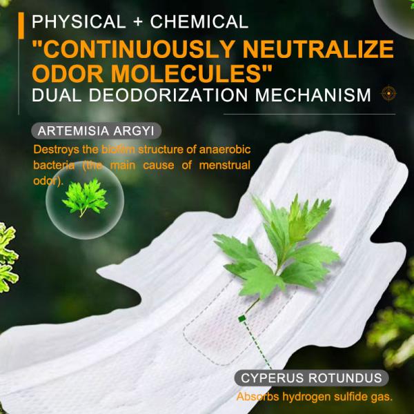 Hypoallergenic Cotton Warming Uterus Mugwort Herbal Warm Care Pad Skin Friendly