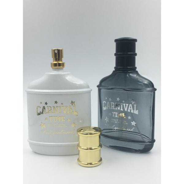 белое стеклянной формы флакона духов 100ml плоской непрозрачное