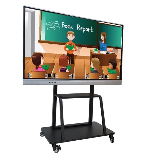 65 Inch 4K Resolution Infrared Touch Interactive Whiteboard Smart Board for Teaching and Conferences