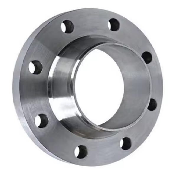 NXF Direct 2205 Duplex Stainless Steel Flange per ASTM/ASME A240 UNS S32205/S31803 Silver 1/2' 48' OEM Customizable Forged
