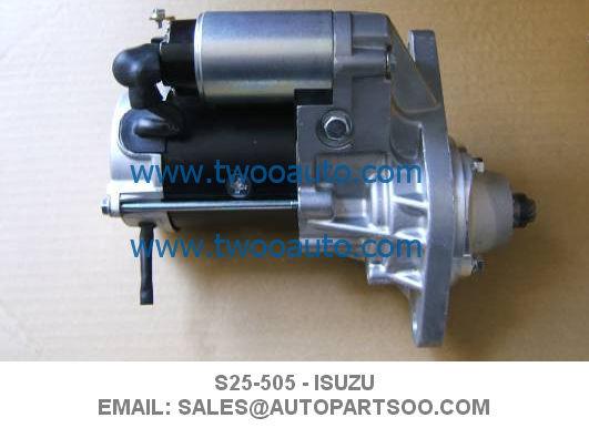 6V-5537 4N3182 10461025 -  EXCAVATOR Starter Motor 42MT 24V 7.5KW 11T