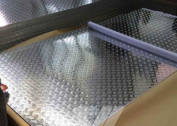 1060 5754 6061 H14 Diamond Aluminum Sheet 2mm - 10mm Thickness ASTM B209