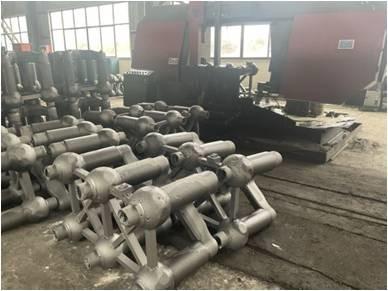 Lost Foam Casting Anode Bracket High Hardness And Corrosion Resistant