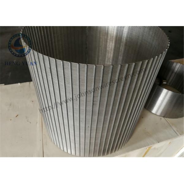 Сетка провода клина SS 316L экран фильтрует/вращая барабанчика Dia 520 Mm