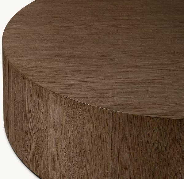 Options de taille personnalisables pour les meubles modernes de table basse
