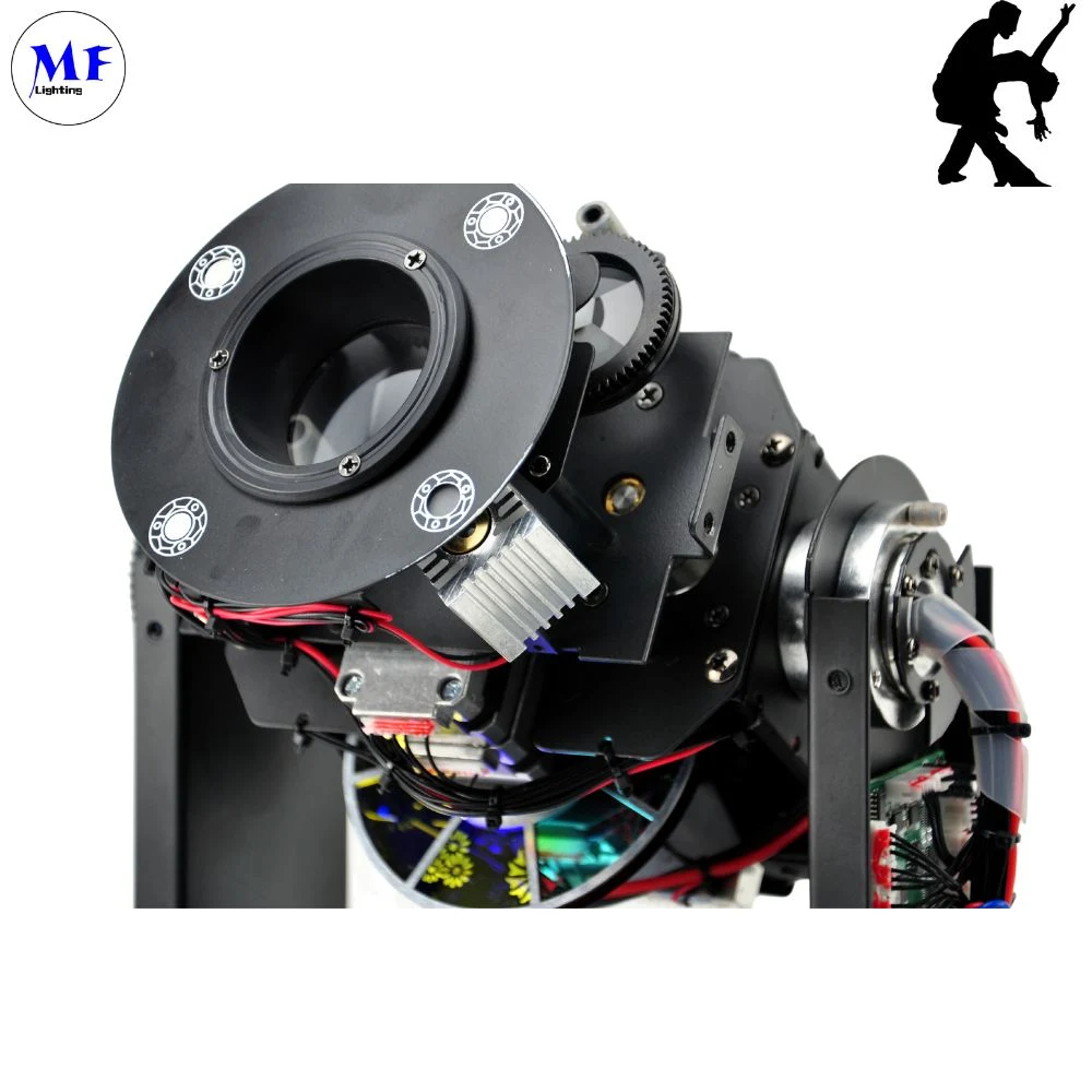 Водонепроницаемость 7цветов Плюс Белый DMX-512 150W 540° Pan LED Эффект Лазерный Танец Светодиодный Сценарический Освещение Движущиеся фары