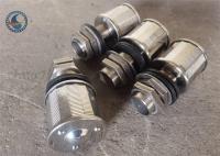 Boca de acero inoxidable del tamiz del filtro M24 con el acoplamiento de los hilos