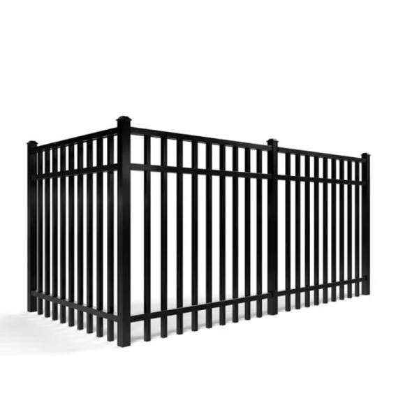 Modern Garden Aluminum Horizontal Fence Screen Privacy Fence Flat Noodles