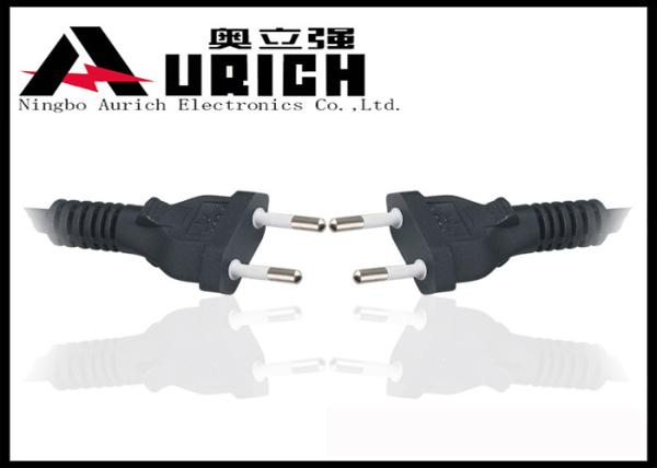 Brazil UC Approved 	2 Prong Power Cord , Two Pin Power Cable For TV / Printer
