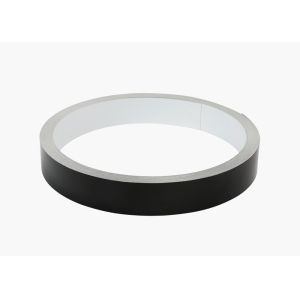 Крышки отделки канала рекламы прокладка алюминиевой черная алюминиевая свертывает спиралью легкий вставлять