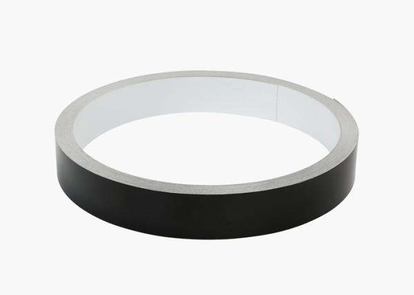 Advertising Channel Aluminum Trim Cap Black Aluminum Strip Coil Easy Sticking