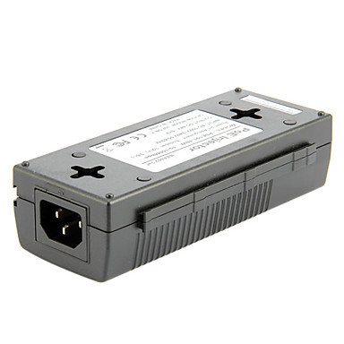 Single Channel PoE Midspan Injector,10/100Mbps,IEEE802.3af(Plug and Play, Plastic Case)  