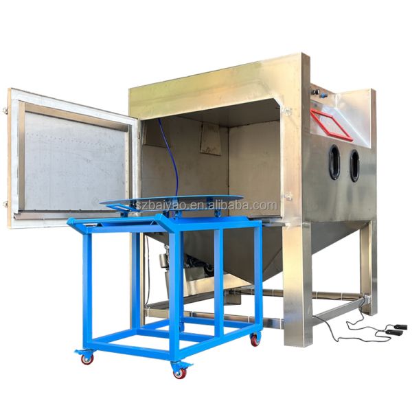 Car Wheel Hubs Wet Blasting Machine Water Blasting Machine