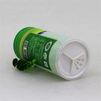 Tarro de embalaje de papel con tubo de papel cilíndrico redondo personalizado por el fabricante, con tapas giratorias y superiores para agitar, para azúcar en polvo y sal.