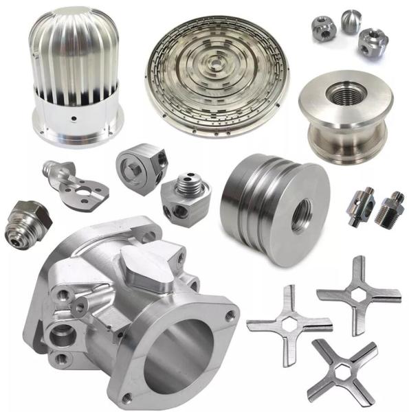 6061 Metal 5 Axis Mill Turn Service Precision Aviation Cnc Machining Parts Aluminum