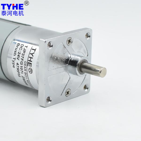 TYHE Mini 37mm 12V DC Gear Motor 4rpm 6rpm 10rpm Spur Geared